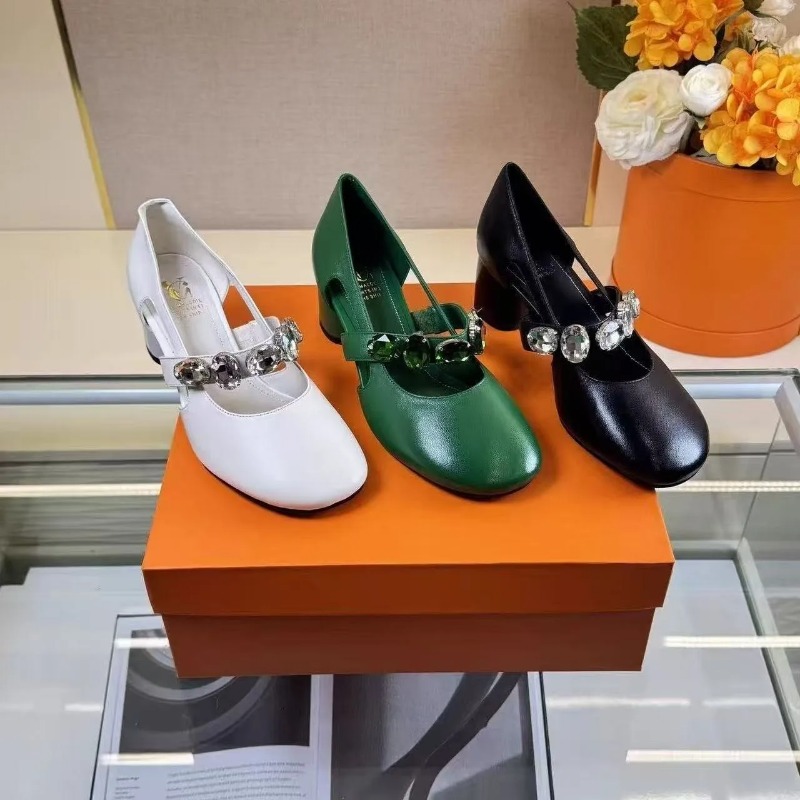 Slingback Pumps Women - Sapatos Mary Jane Plataforma Novo Estilo