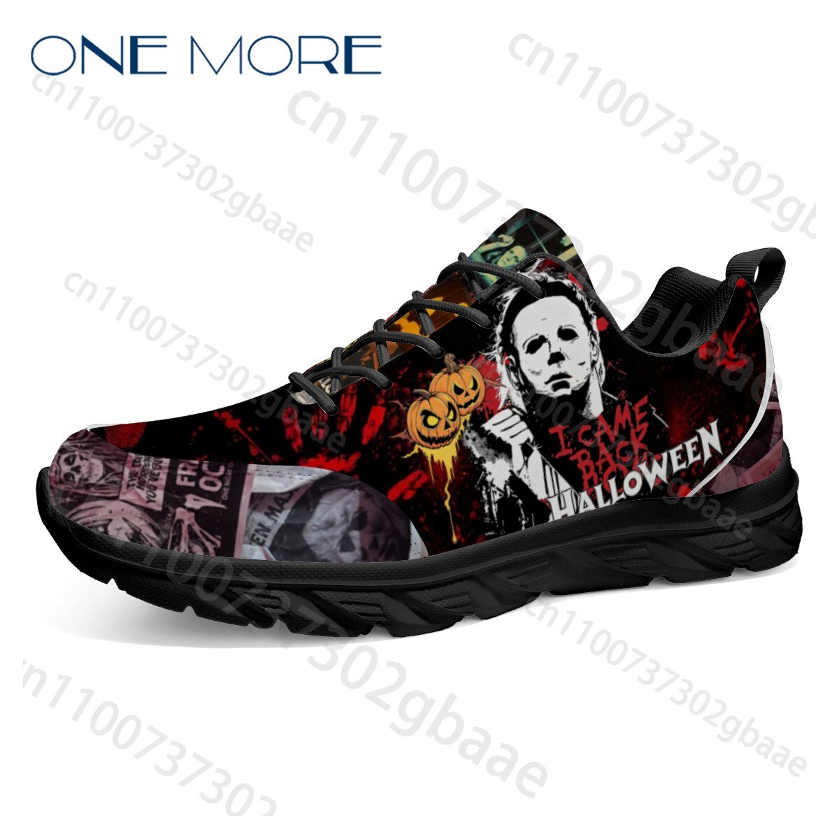 Women Shoes Myer - Tênis Unissex Confortáveis de Halloween Michael