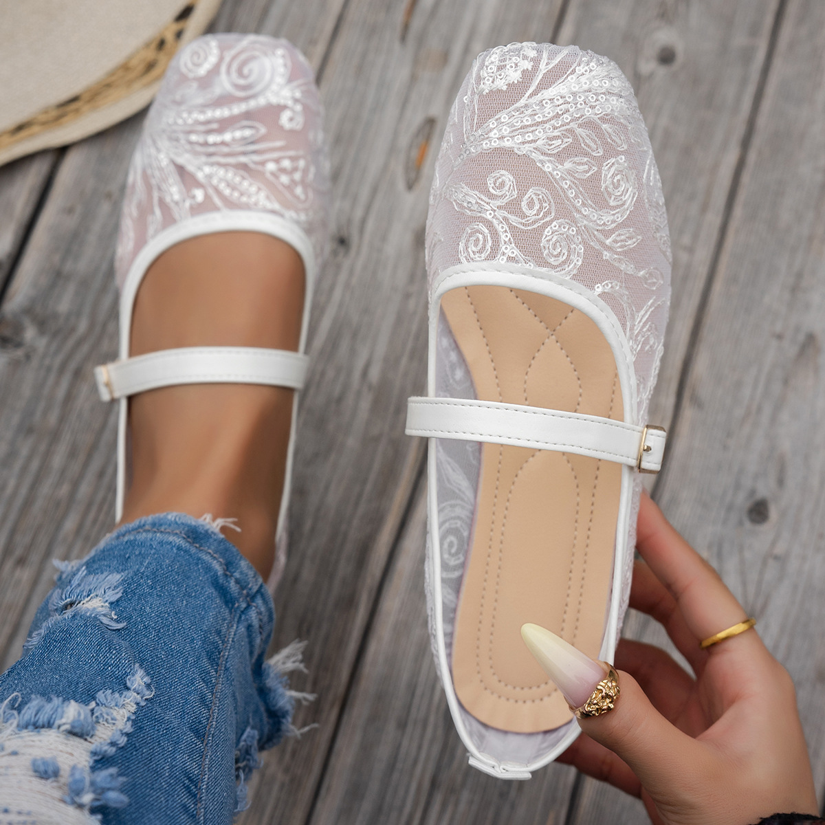 Women'S Shoes Loafers Black - Novos Sapatos Casuais Femininos de Verão
