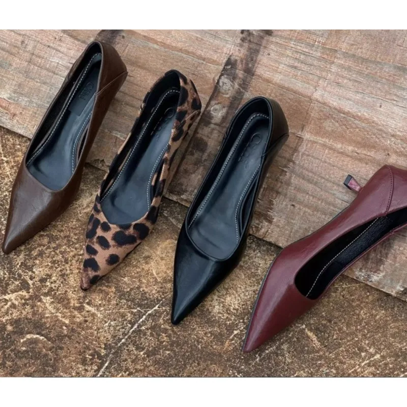 Slingback Pumps Women - 2024 mulheres sexy salto alto borgonha