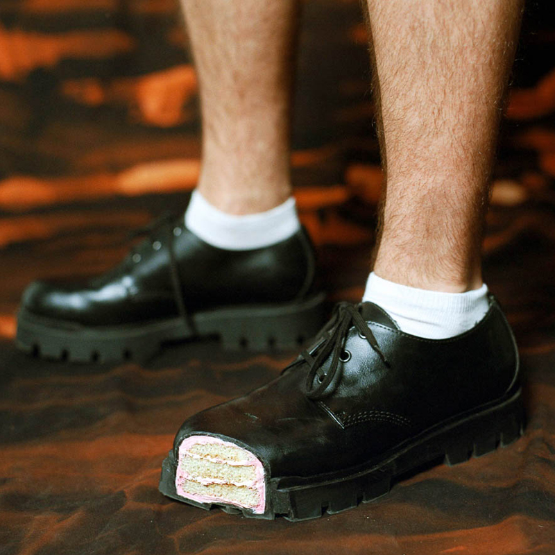 Women'S Shoes Loafers Black - Bolo fundo grosso derby sapatos de