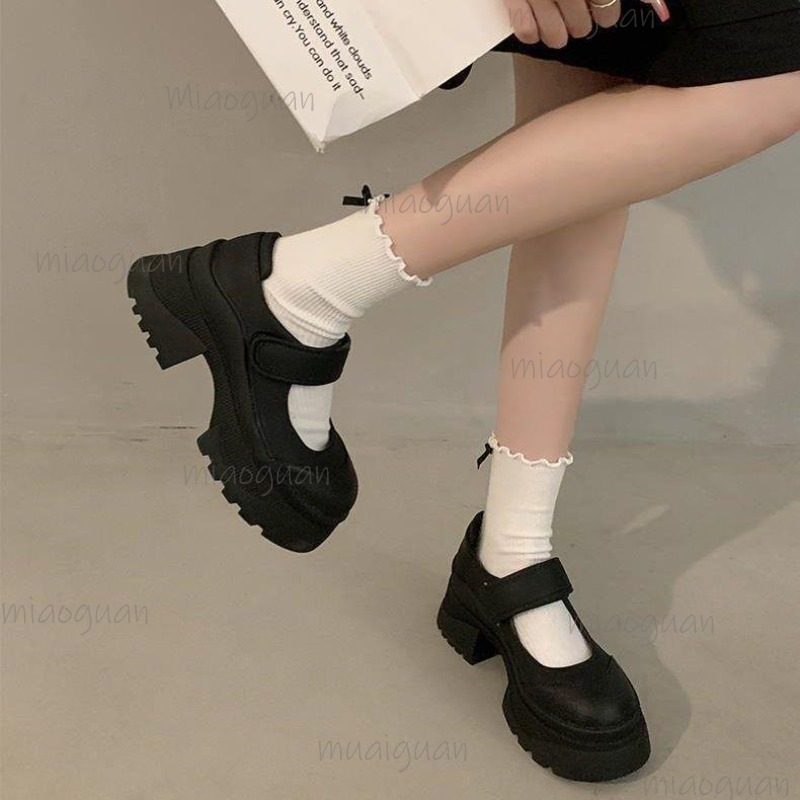 Preto retro aumentando fundo g - Women'S Shoes Loafers Black avaliação e preço