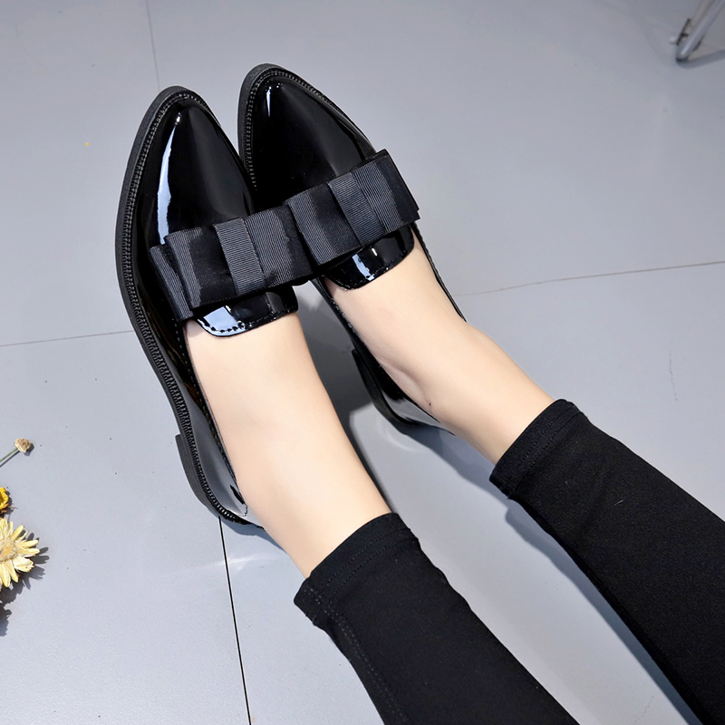Sapatos de Couro Sintético Pre - Women'S Shoes Loafers Black avaliação e preço