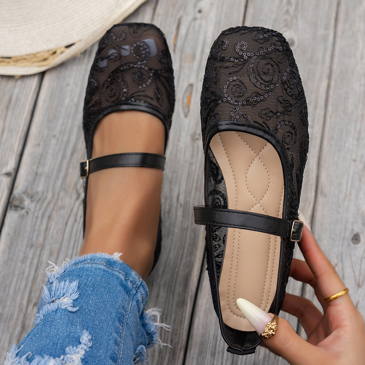 Novos Sapatos Casuais Feminino - Women'S Shoes Loafers Black avaliação e preço