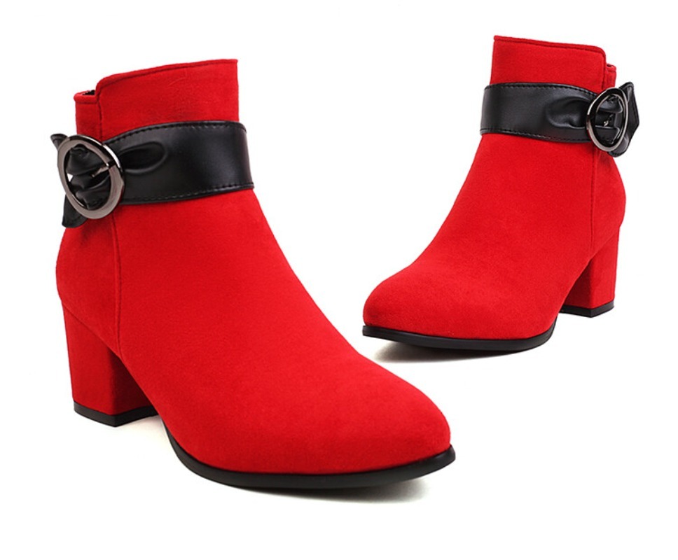 Botas Curtas de Salto Alto em  - Women'S Shoes Paris avaliação e preço
