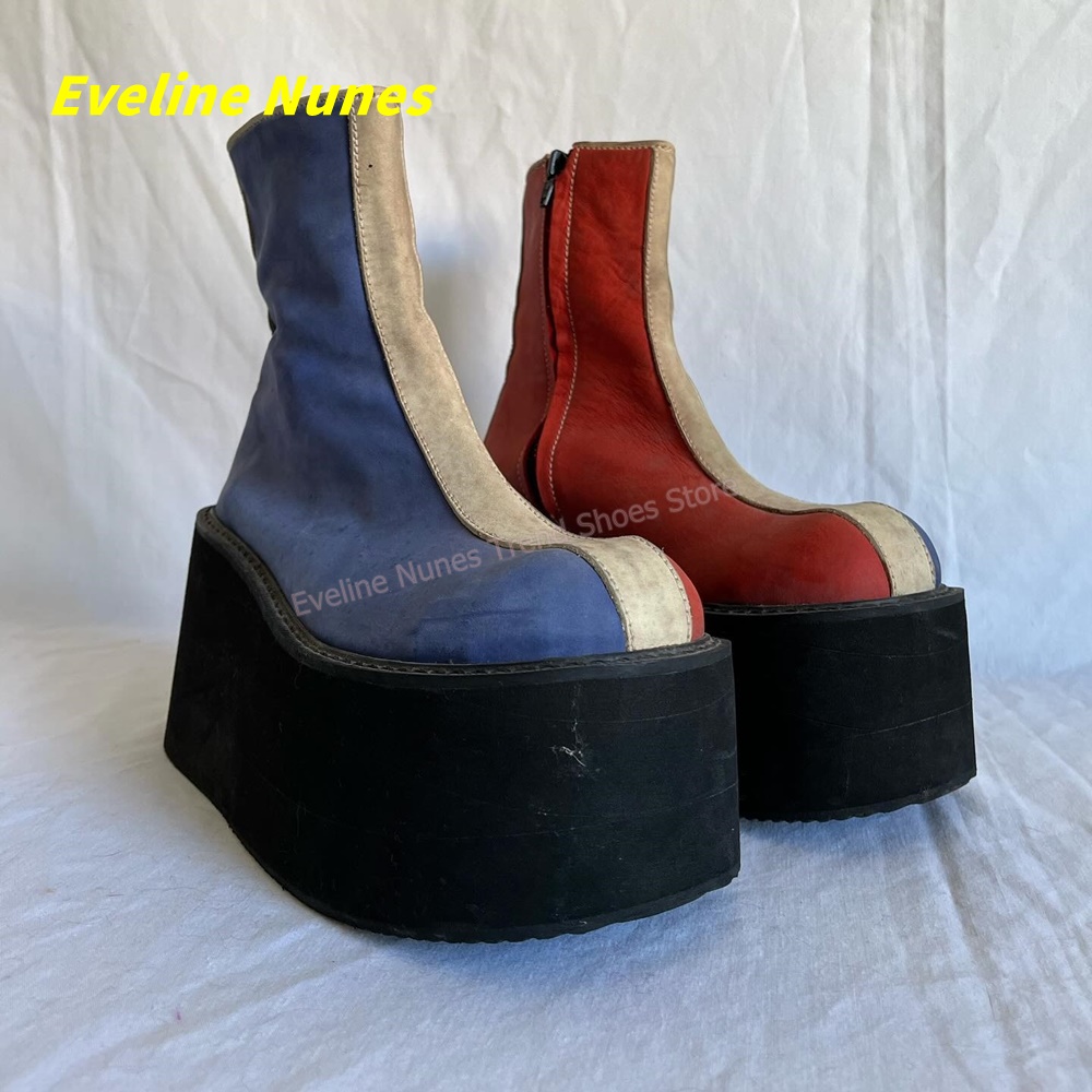 Botas de Plataforma Y2K Vermel - Women'S Shoes Y2K avaliação e preço