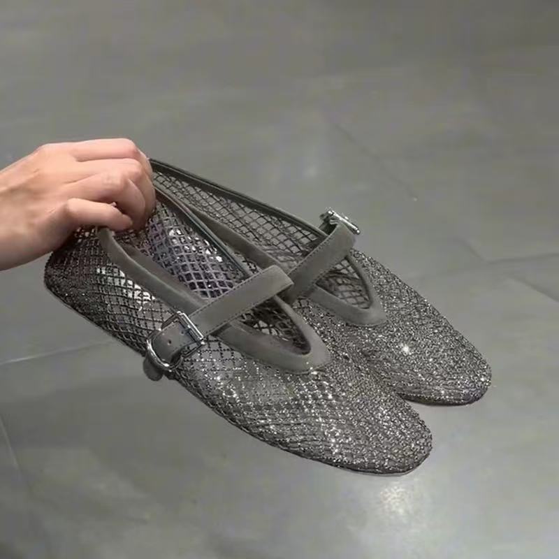 Sandálias Femininas Vazadas co - Slingback Pumps Women avaliação e preço