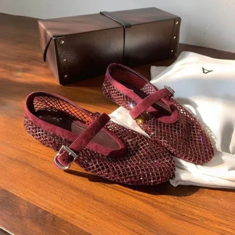 Sandálias Femininas Vazadas co - Slingback Pumps Women avaliação e preço