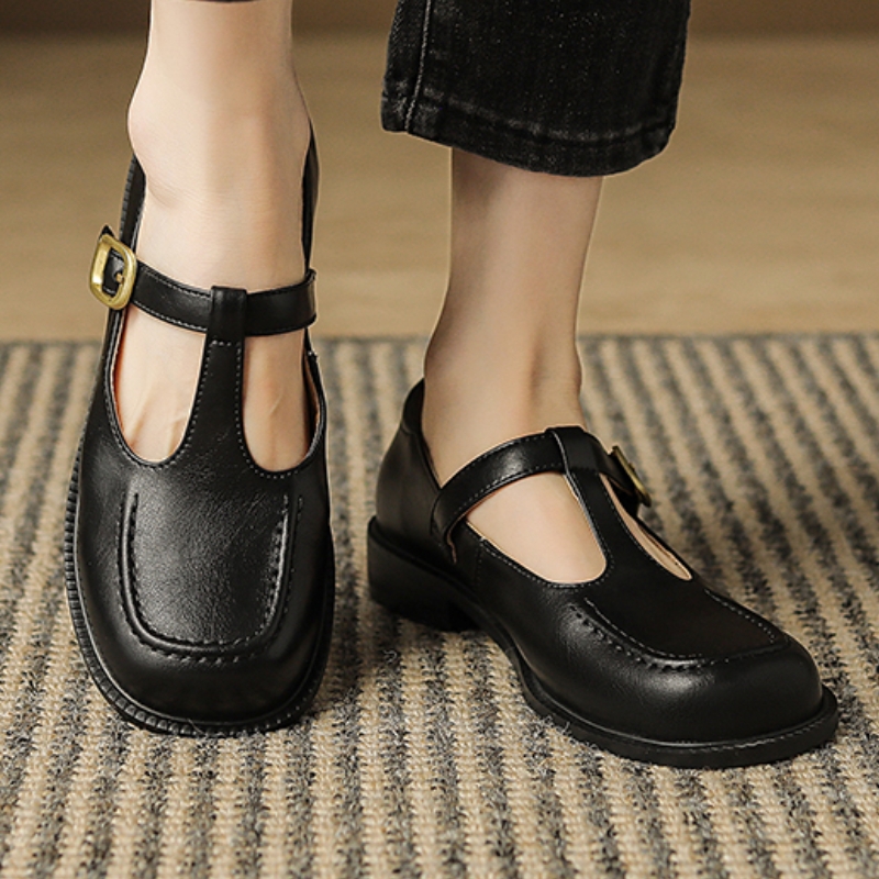Sapatos Casuais Femininos em C - Women'S Shoes Loafers Black avaliação e preço