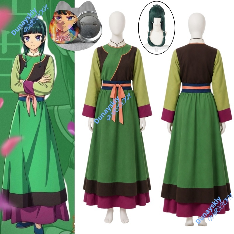 Novo Traje de Cosplay Maomao d - Women'S Shoes Paris avaliação e preço